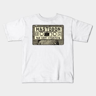 Mastodon cassette Kids T-Shirt